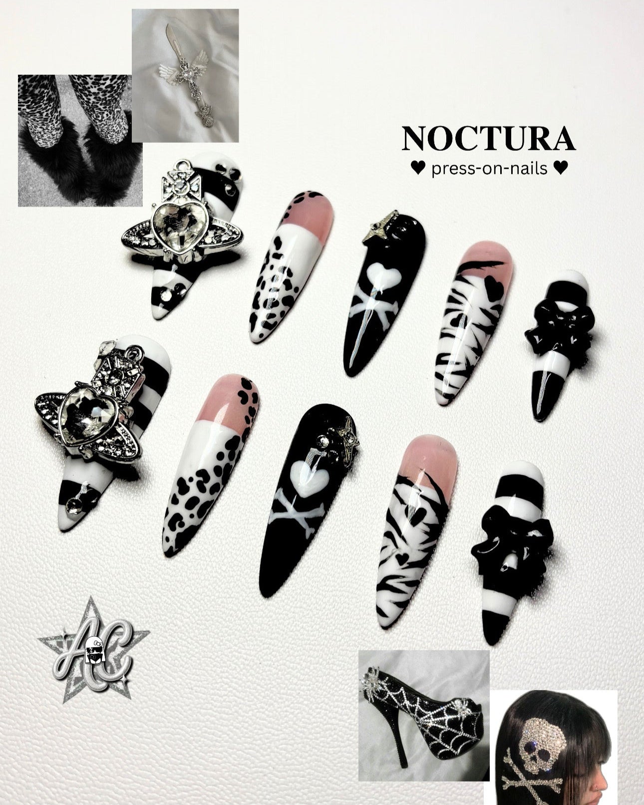 NOCTURA Press-On-Nails