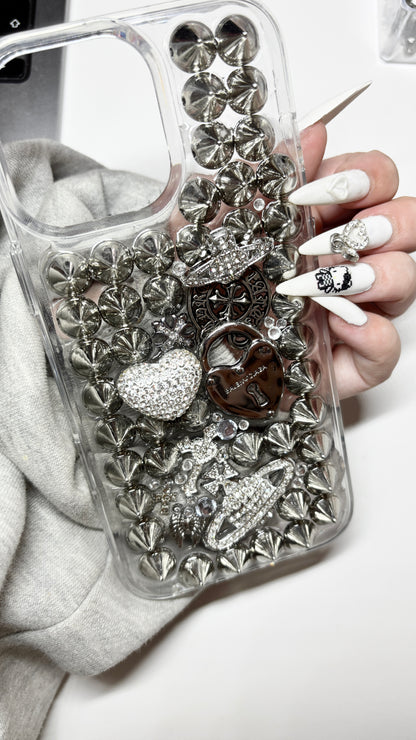 STUDDED ANGEL - phone case
