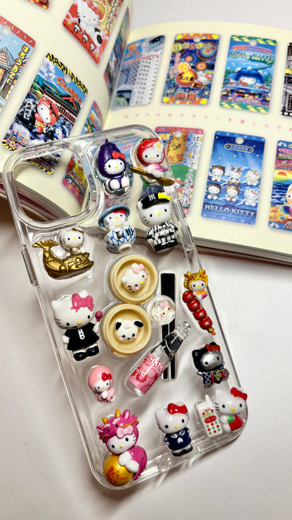 KITTY IN JAPAN - phone case