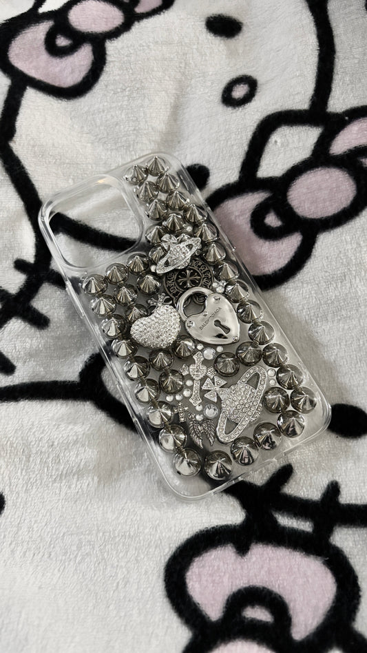 STUDDED ANGEL - phone case