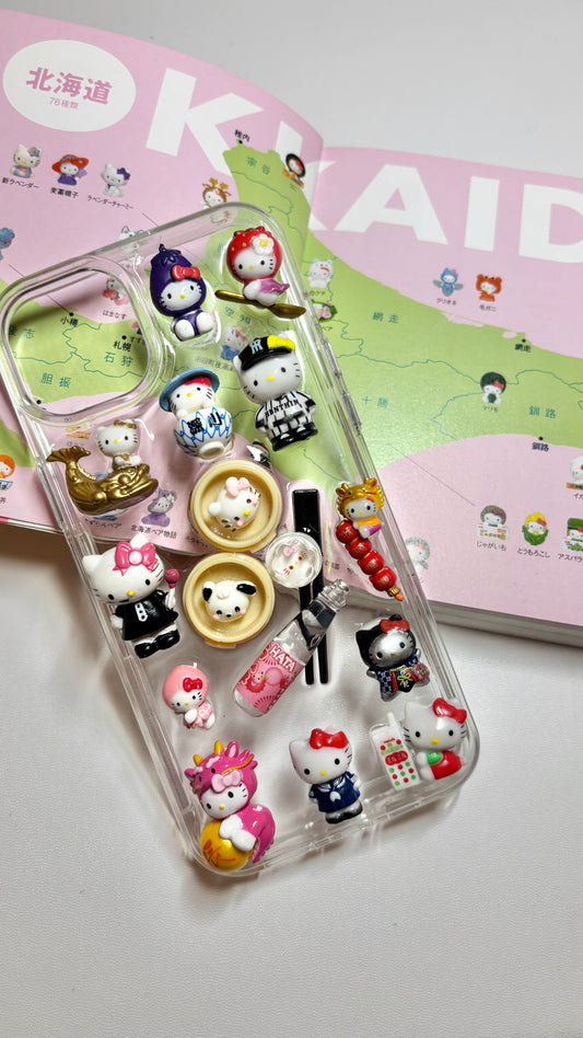 KITTY IN JAPAN - phone case