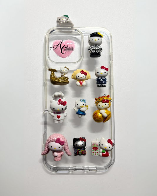 KITTY GACHAPON - phone case