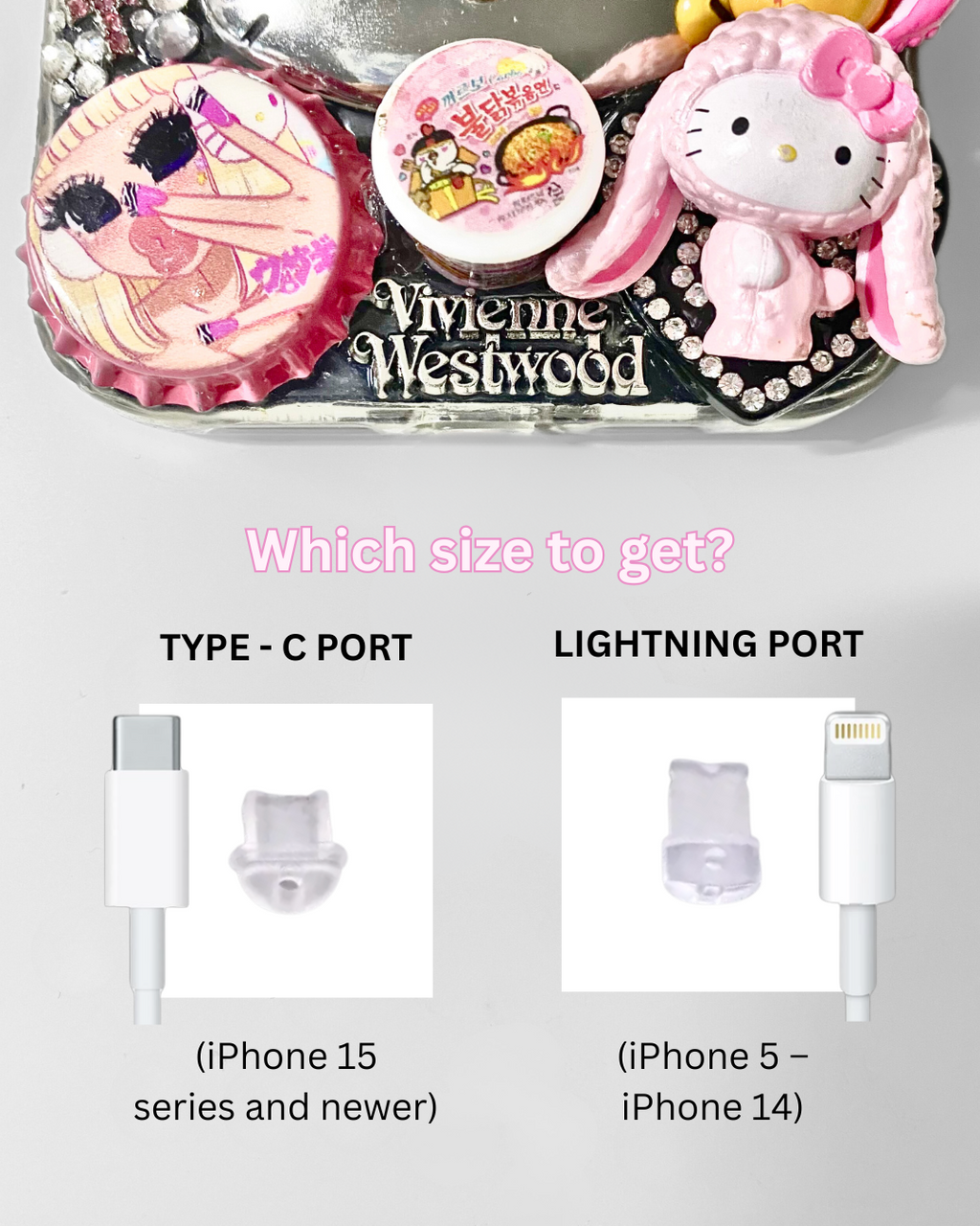 KITTY - phone dust plugs