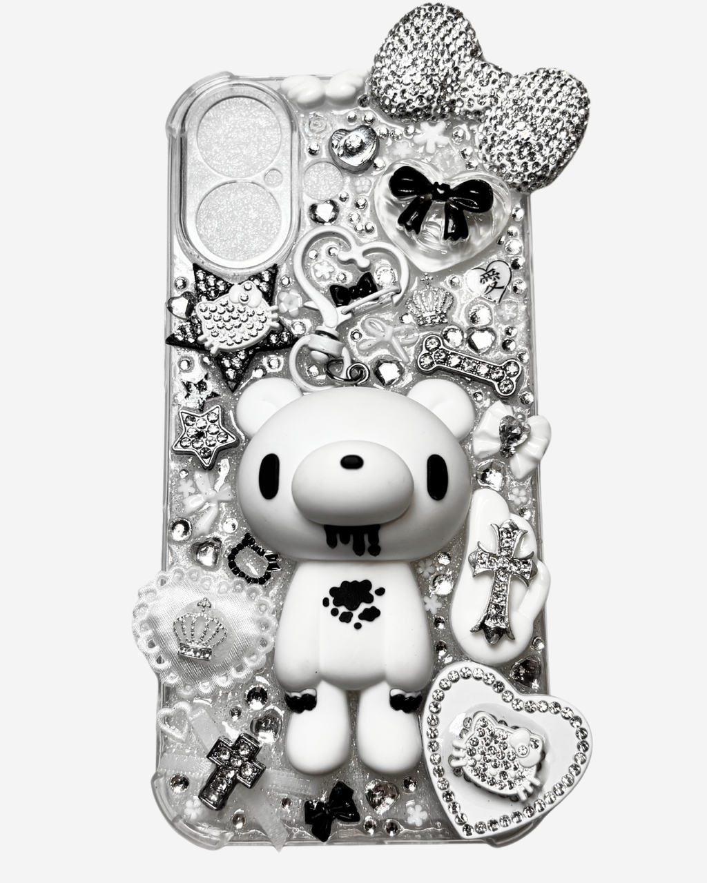 TWIN MOON ࣪ ˖☾♡ (white)