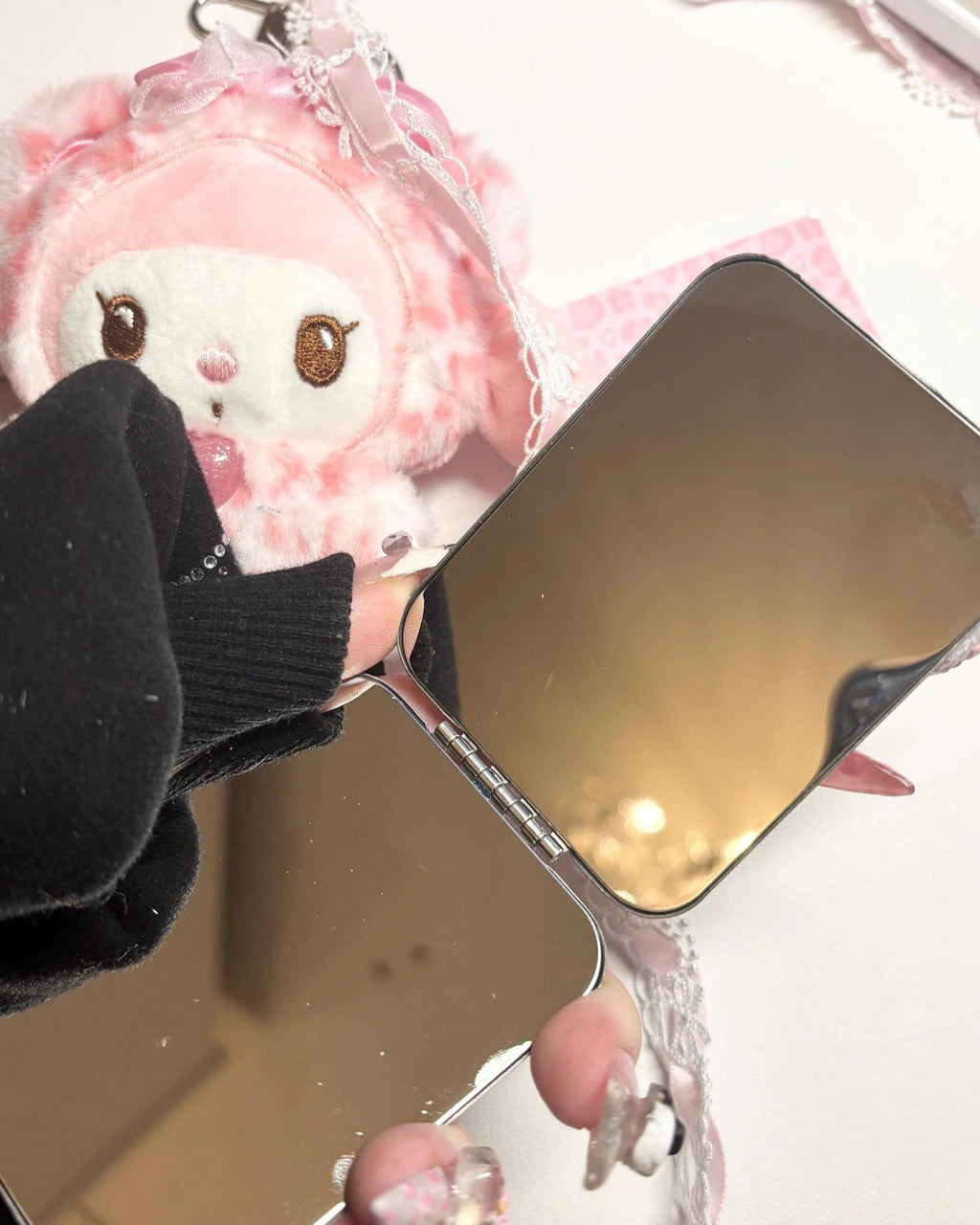 PINK PRINCESS - compact mirror